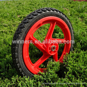 14 inch buggy plastic wheel with PP hub